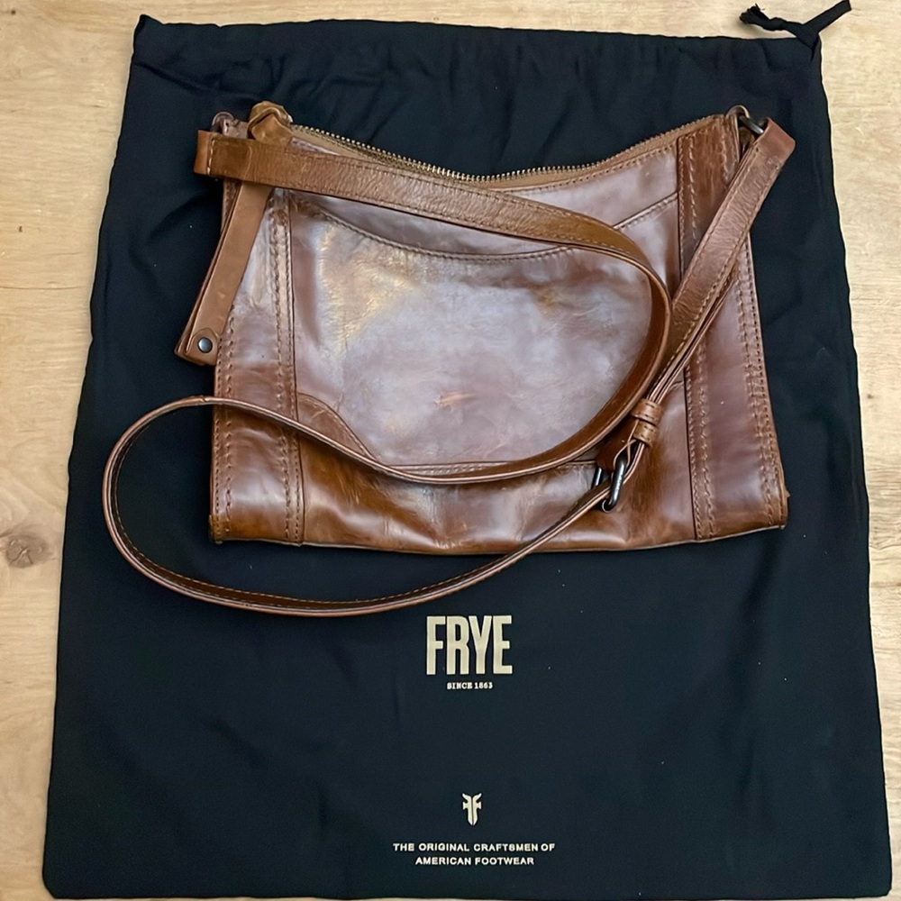 Frye Melissa Leather Crossbody Handbag